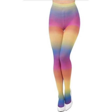 SMIFFYS - Ondoorzichtig regenboog panty voor vrouwen - Accessoires > Pantys en kousen